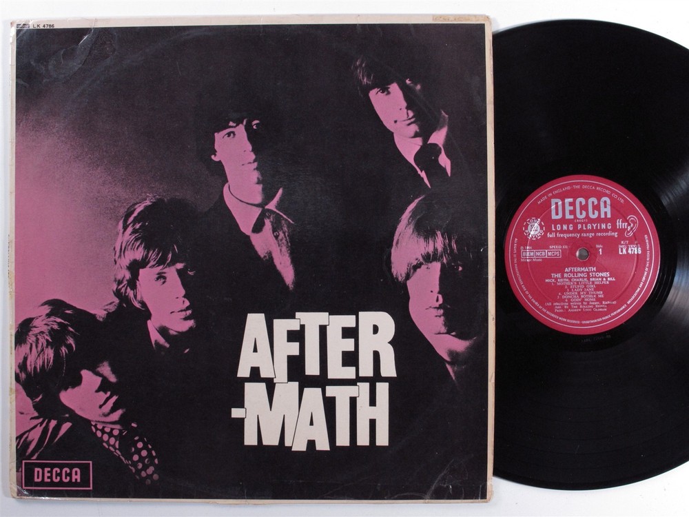 ROLLING STONES Aftermath DECCA LP mono uk d