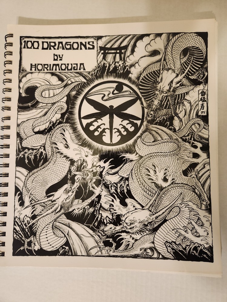 100 DRAGONS By Horimouja Out of Print 1st Edition