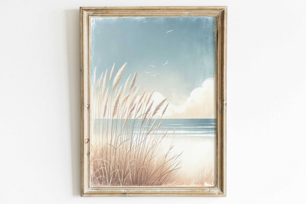 Ocean Painting Beach Wall Art Beach House Decor Coastal Home Decor Coastal Wall
