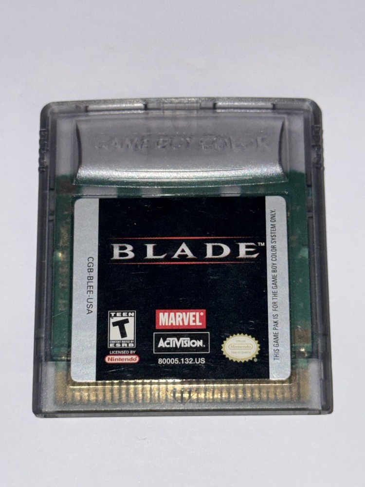 Blade Nintendo Game Boy Color GBC Cartridge Only Authentic - Tested and Working