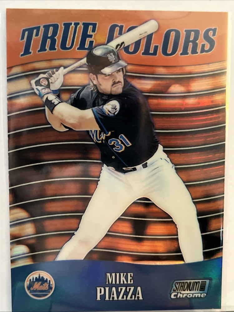 2000 Stadium Club Chrome #TC7 MIKE PIAZZA True Colors REFRACTOR