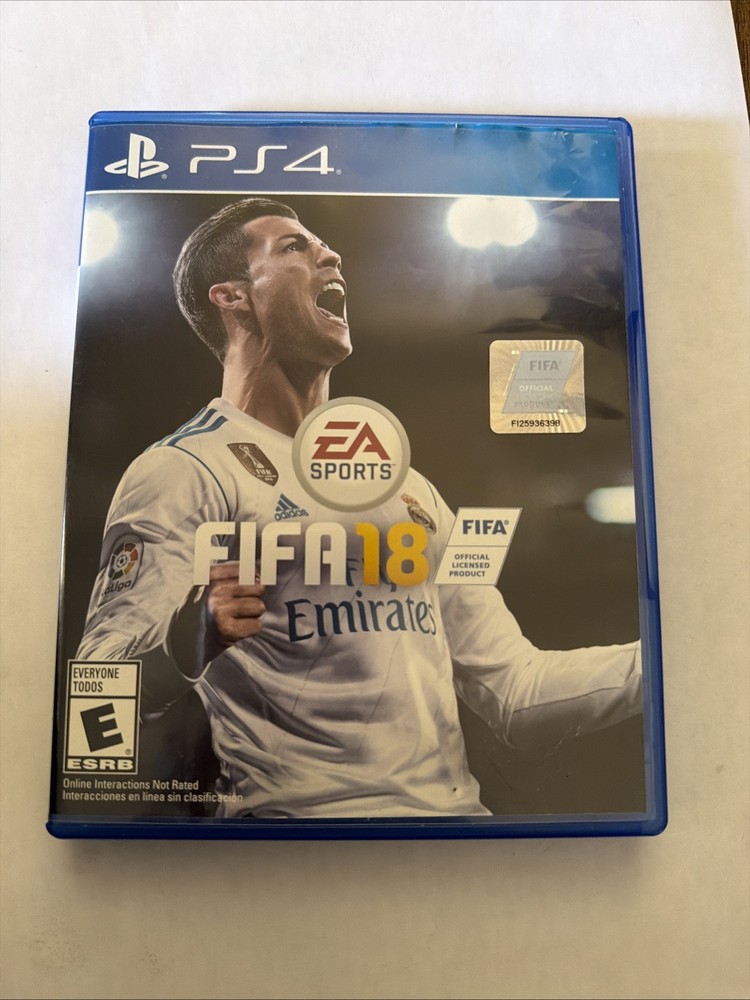 FIFA 18 Sony PlayStation 4 Used Video Game EA Sports Football Soccer