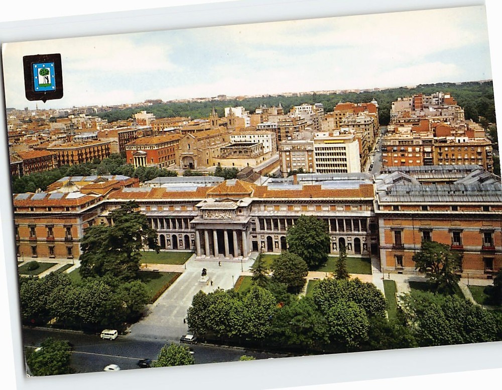 Postcard  Museo Nacional del Prado in Madrid Spain