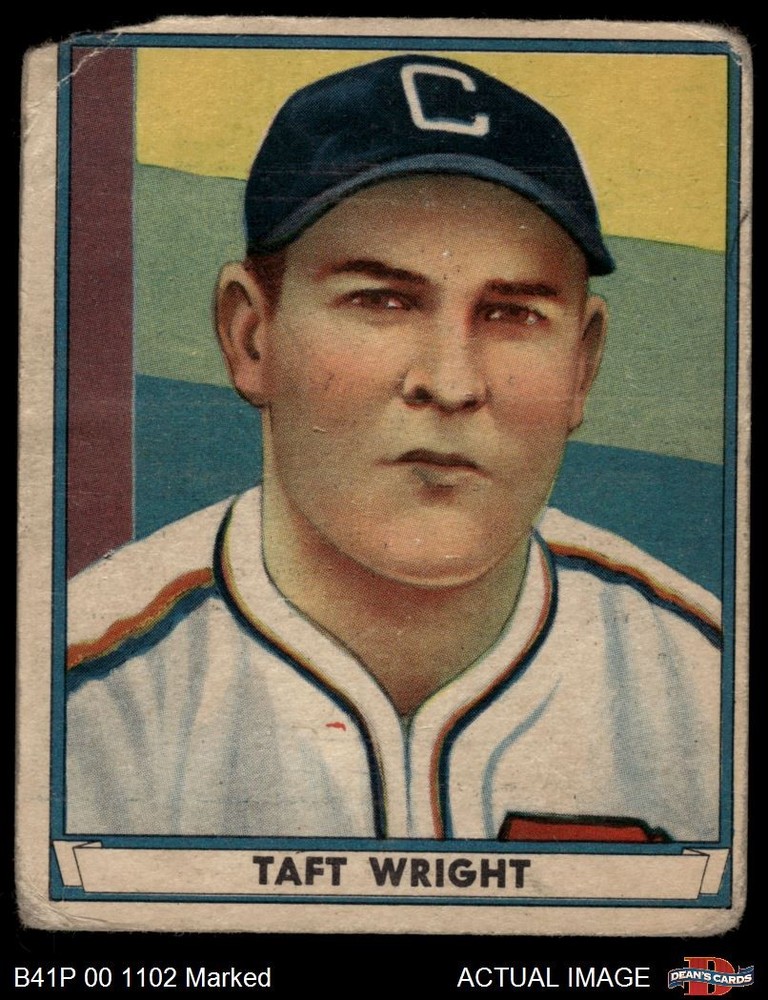 1941 Play Ball #32 Taft Wright White Sox AUTHENTIC