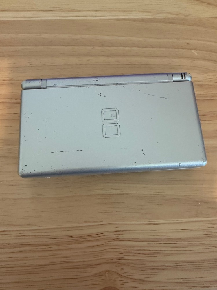 Nintendo DS Lite Launch Edition Silver Handheld System