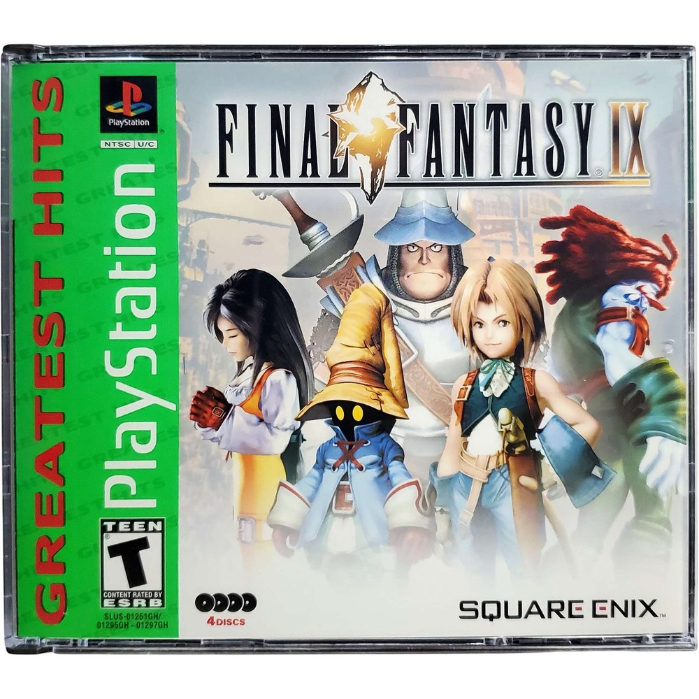 Final Fantasy IX Greatest Hits - Sony Playstation PS1 9 Pristine 1Y Guarantee
