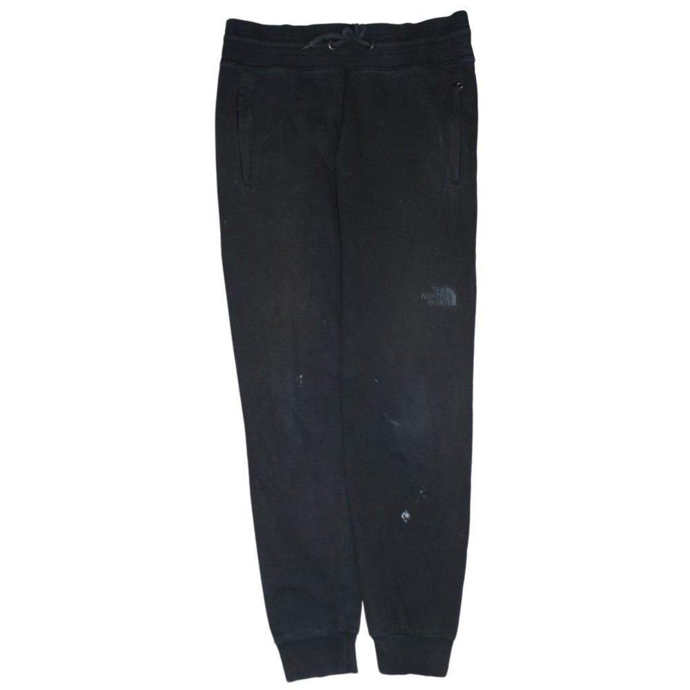 The North Face Mens Joggers Black Fleece Embroidered Logo Zip Pocket Sweat S