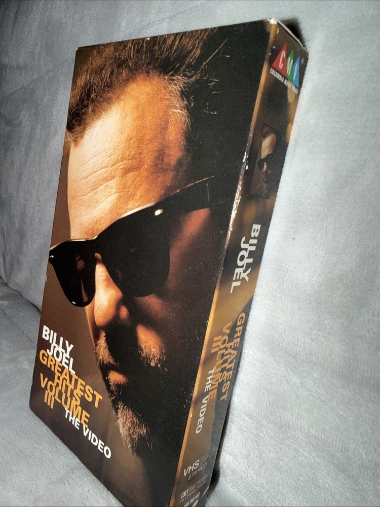 Billy Joel Greatest Hits Volume 3 The Video VHS 1997 Music Tape Columbia