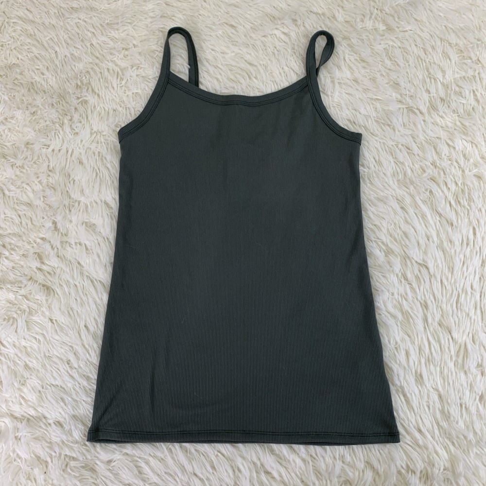 No Boundaries olive ribbed cami medium