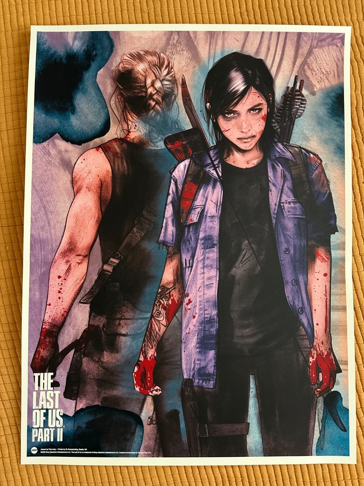 Timed Edition The Last of Us Part II: Ellie Print - Tula Lotay/Mondo