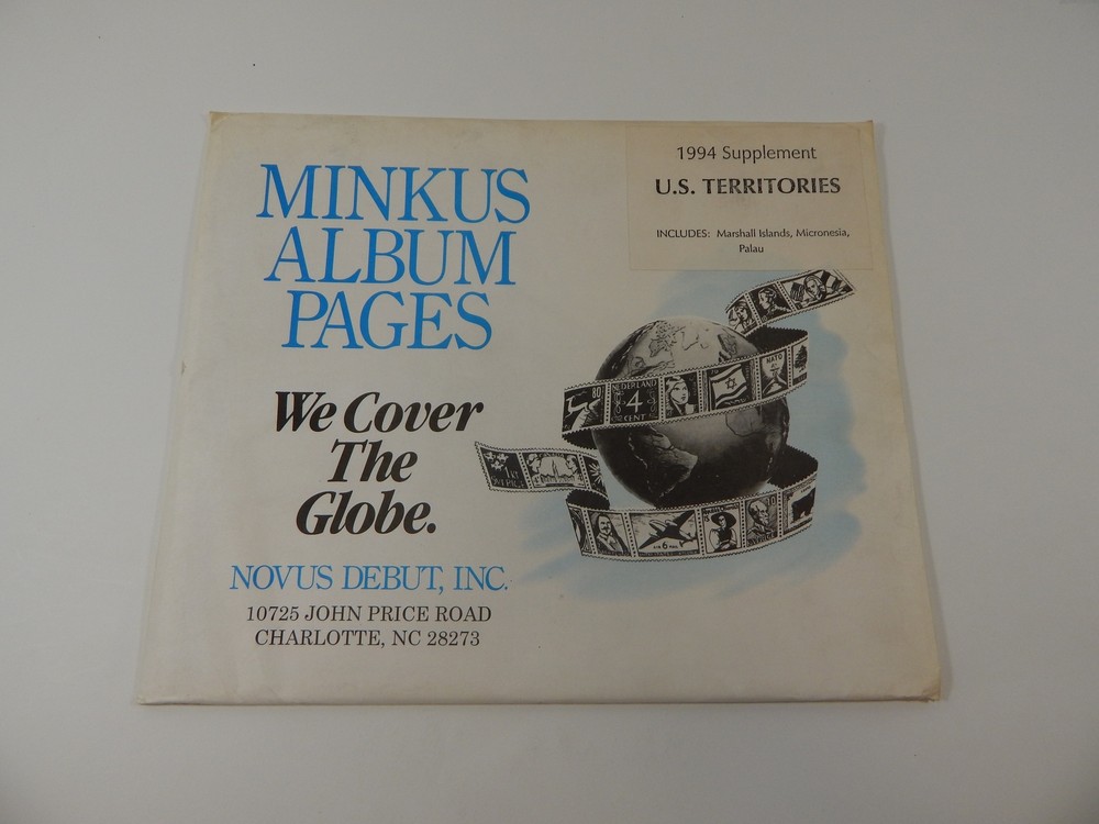 Minkus U.S. Territories: MarshIslands/Micronesia/Palau 1994 Stamp Album Pages