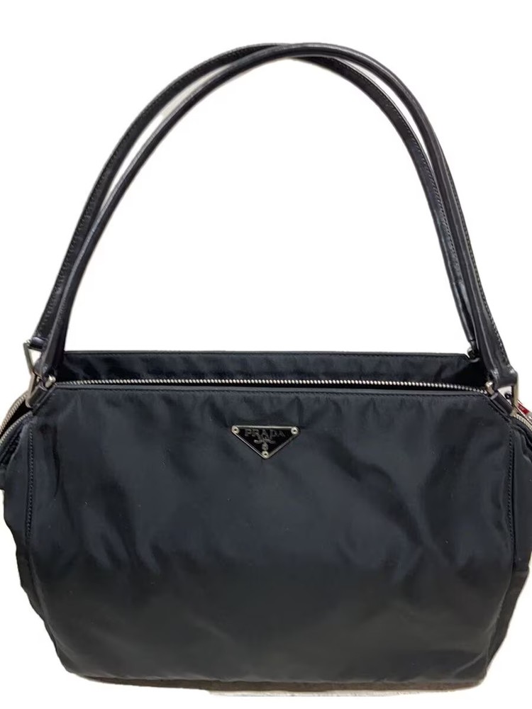 Prada Black Nylon Bag Authentic From Japan