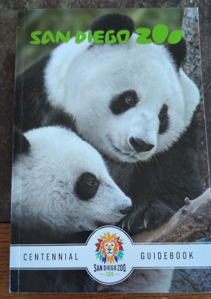 San Diego Zoo CENTENNIAL 100 Years Official Guidebook paperback Copyright 2015