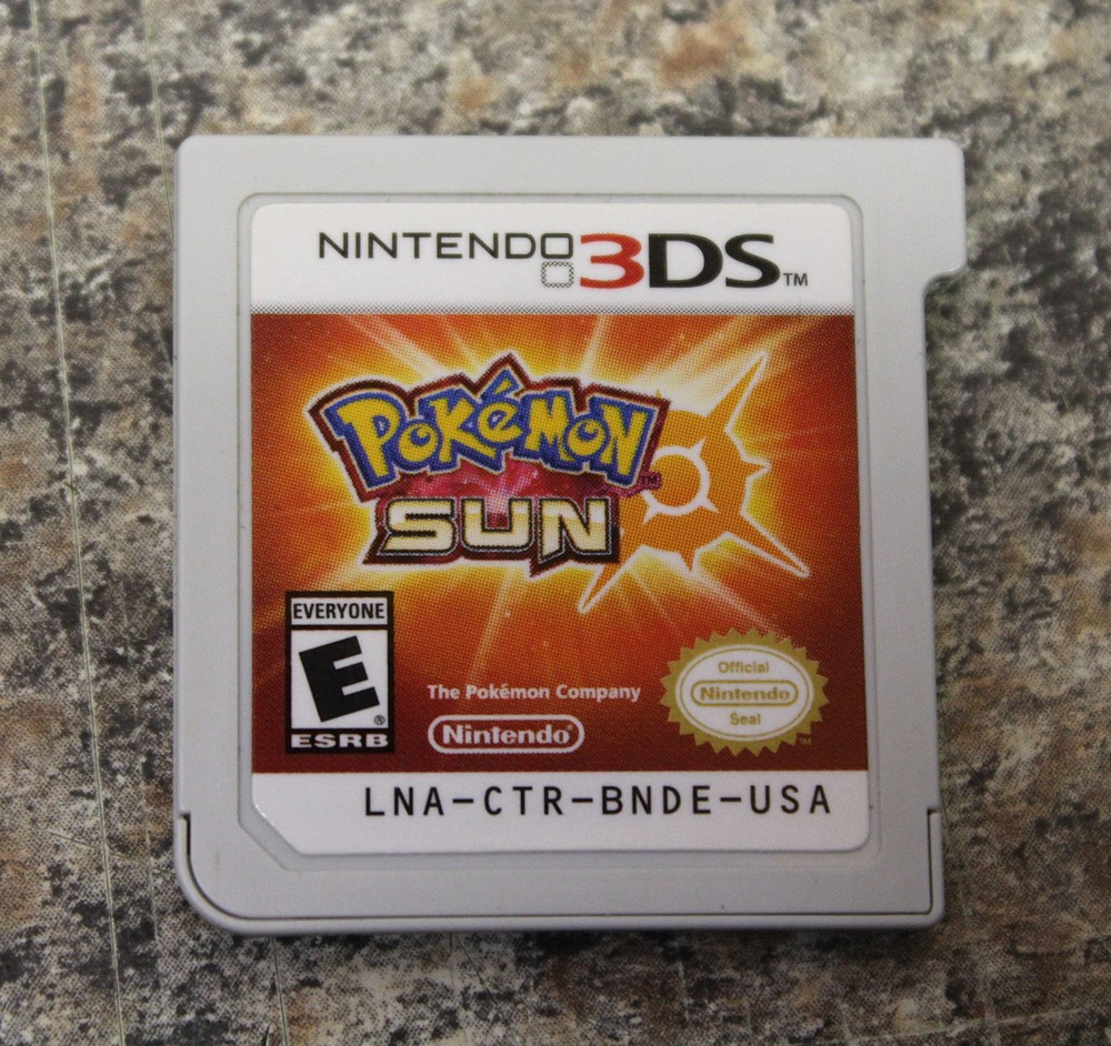 Pokemon: Sun Nintendo 3DS Game