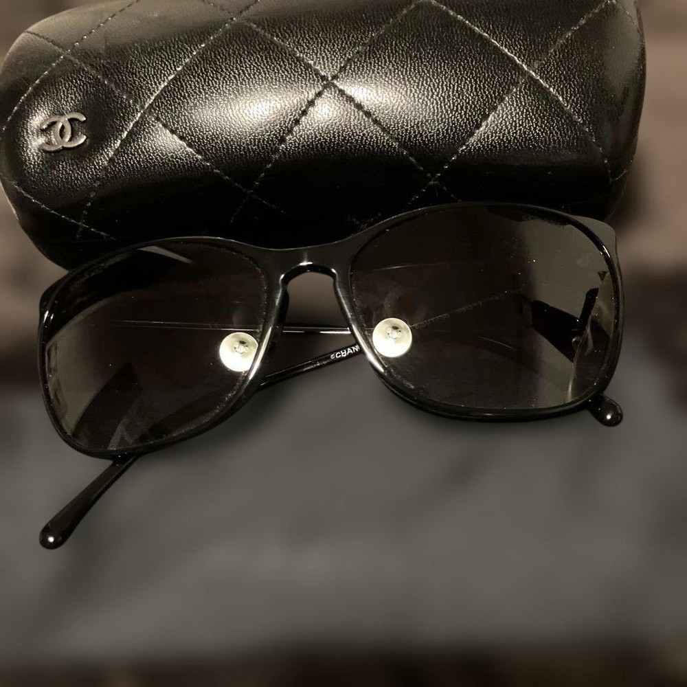 CHANEL 5277-A Black Frame Sunglasses with c.501/S6 Lenses-image