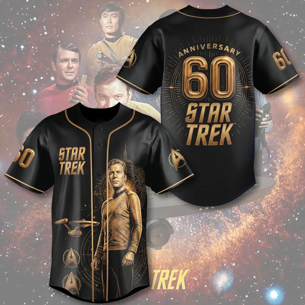 Star Trek 60th Anniversary 1966-2026 Baseball Classic - S to 5XL