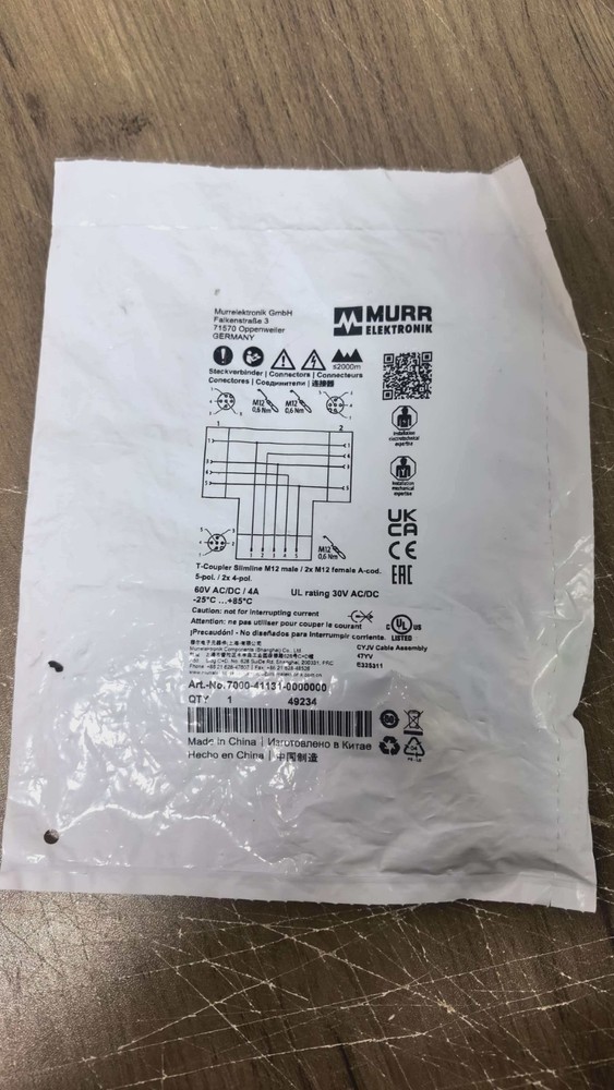 1PC NEW MURR 7000-41131-0000000 New Without Outer Packaging pk