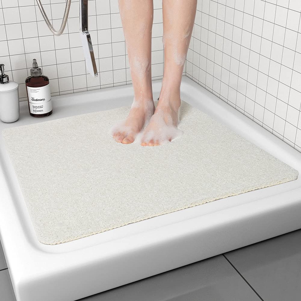 Non-Slip Quick-Drying Comfort Bath Mat for Textured Surfaces