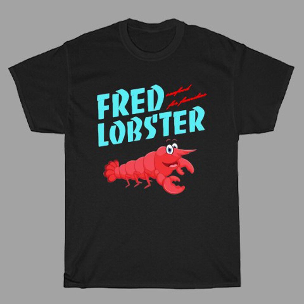 Fred Lobster Henry Danger Tv Show Men's Black Size S to 5XL