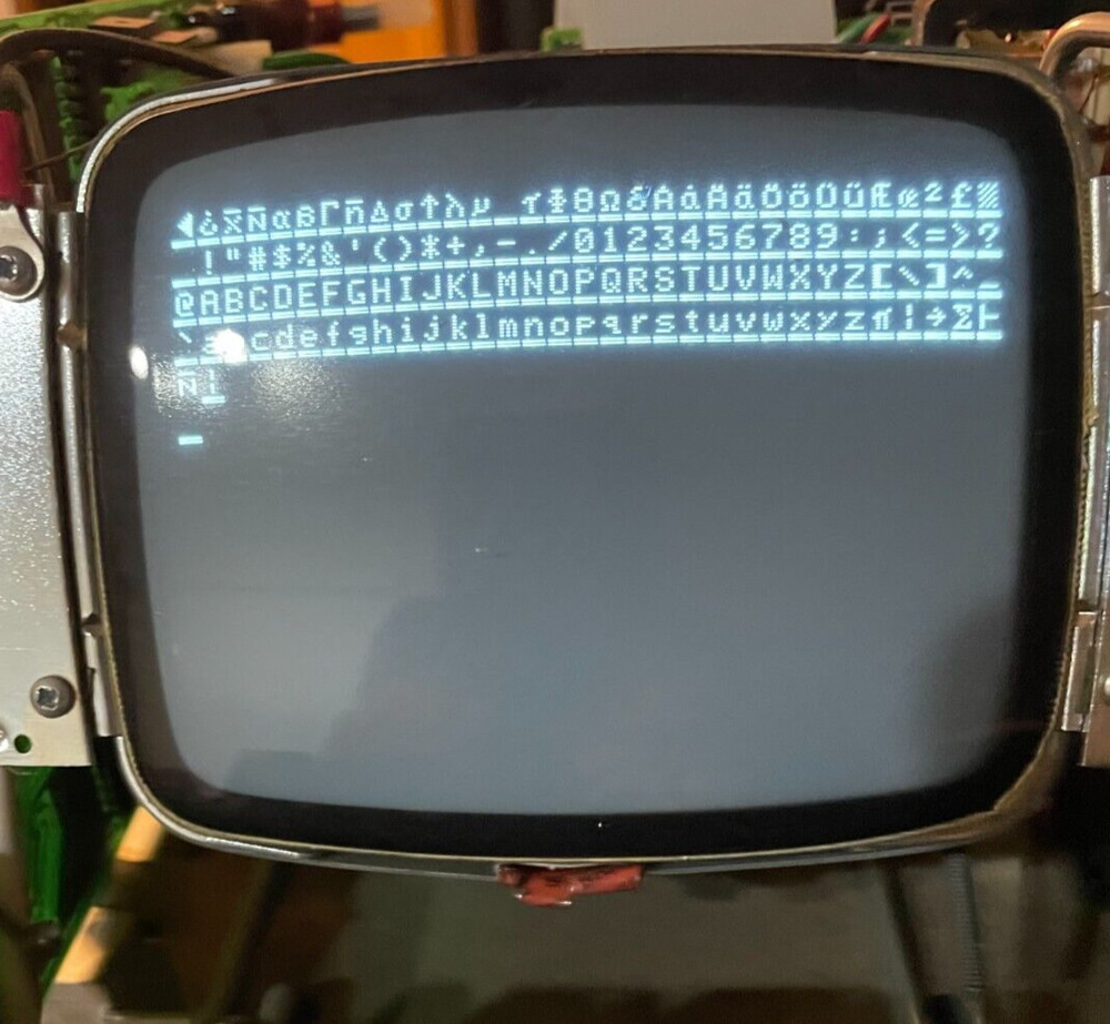 Hewlett Packard Hp 85A 85B Crt Assembly Tested Working