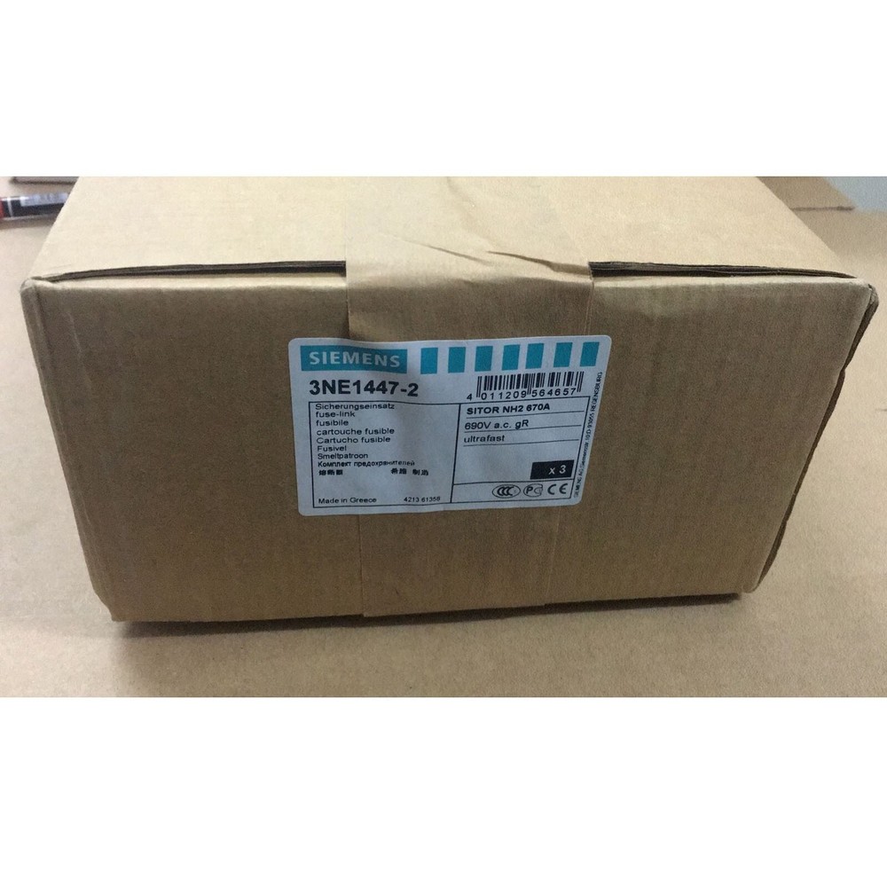 NEW (3PCS/BOX) 3NE1447-2 3NE1 447-2 Fuse 690V one year warranty *cm
