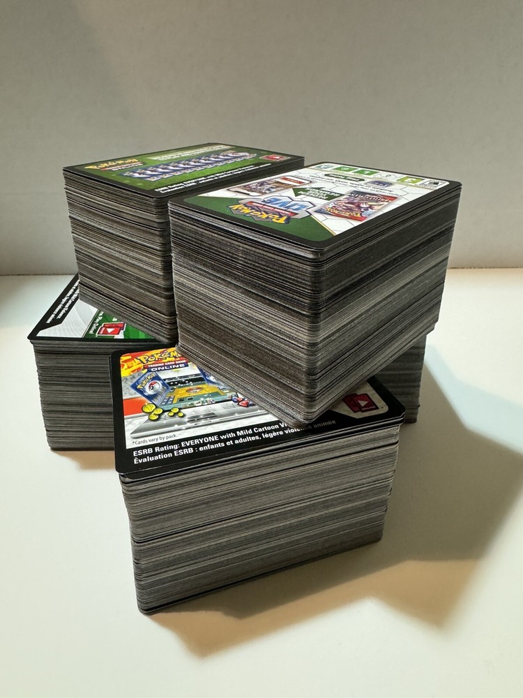 Pokemon TCG Online Code Cards - Lot 50 - UNUSED Bulk Codes - Digital Or Shipped