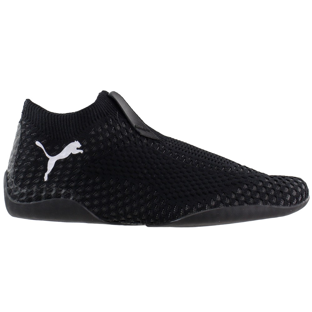 PUMA Active Gaming Footwear Slip On  Mens Black Sneakers Casual Shoes 306663-01
