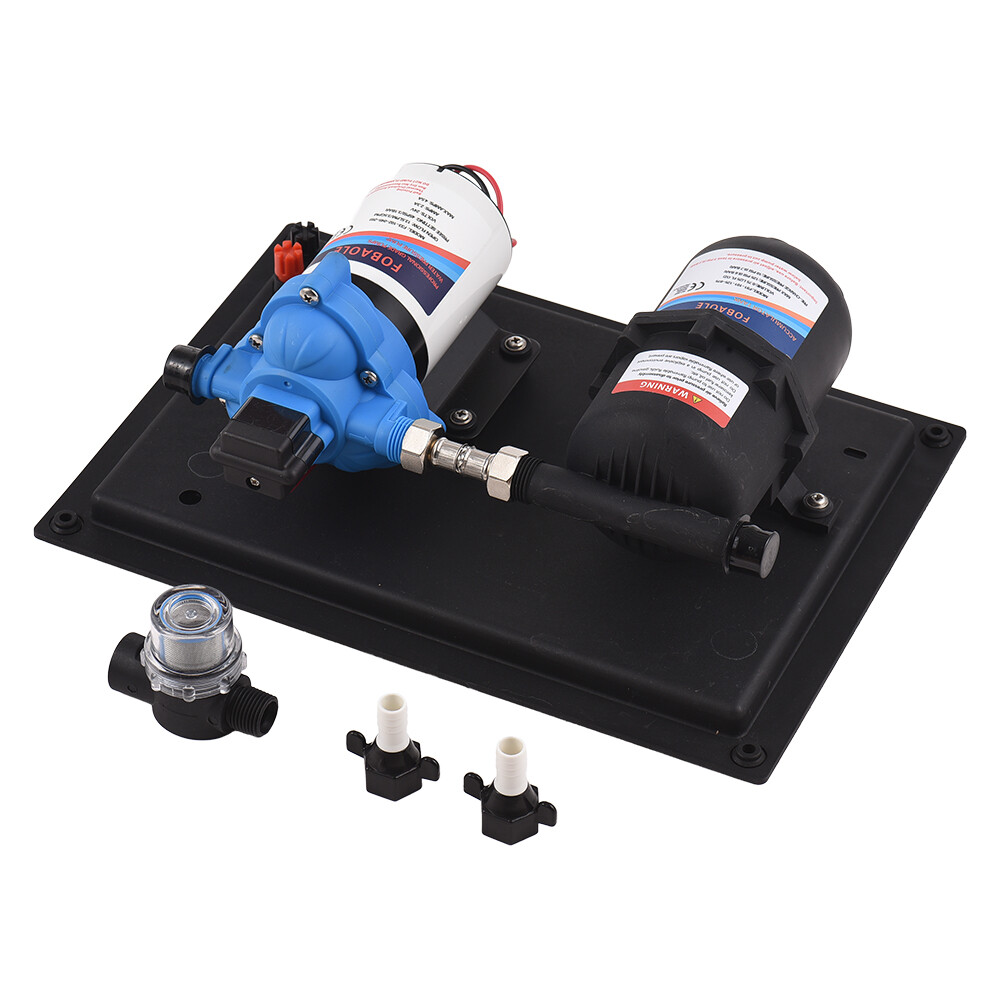 RV Water Pump DC 12V 3GPM 11.3L/Min 55PSI Fresh Water Diaphragm Pump for RV H1Z9