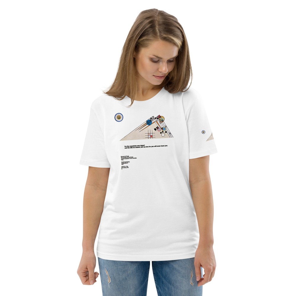 Women's Organic Cotton T-Shirt – Valentine's Day – Constant Love – MESSIER 44.
