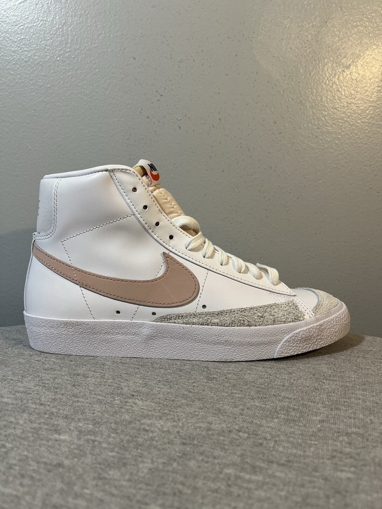 Nike Blazer Mid '77 Vintage White Pink Sneaker Women's Shoe Size 9 CZ1055-118