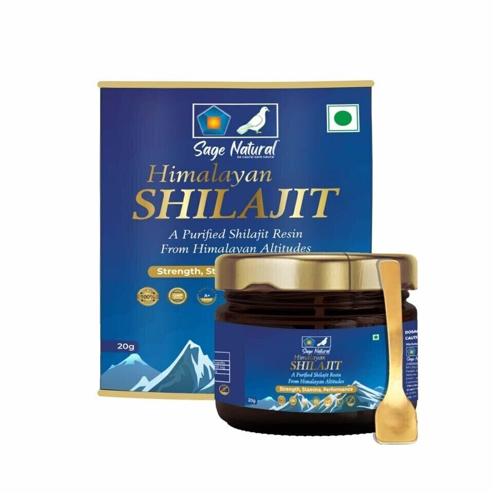 2X Organic Pure Himalayan Shilajit Soft Resin with Fulvic Acid – Extremely Potent-image