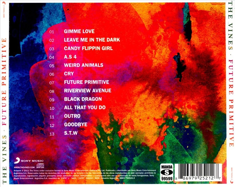 The Vines Future Primitive New Cd