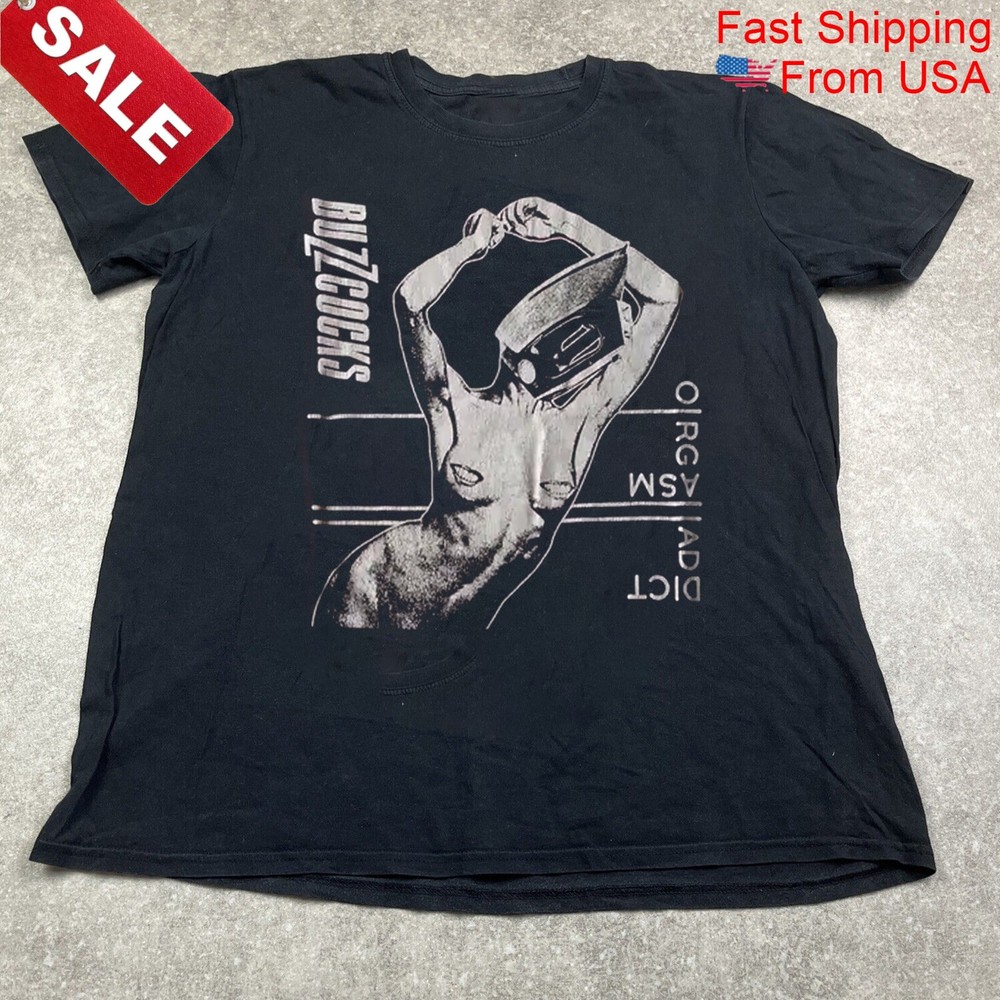 New Buzzcocks orgasm addict Gift For Fans Unisex S-5XL Shirt  KK28