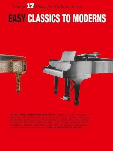 Easy Classics to Moderns Volume 17 for - Paperback, by Denes Agay - Very Good
