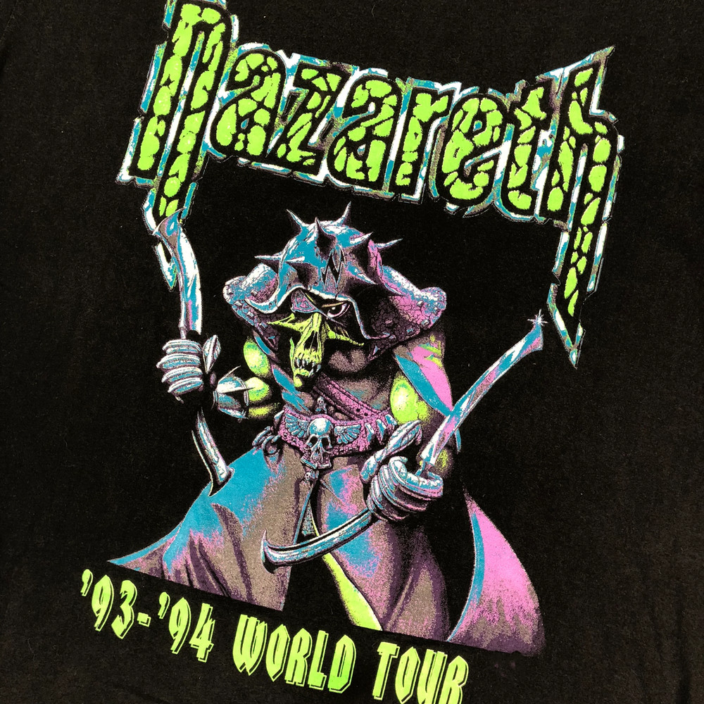 Nazareth Band 90s Cotton Gift For Fan Black S-2345XL Unisex T-Shirt QA103