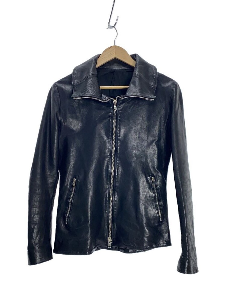 Strum Black Horse Leather Blouson Jacket Stl012-02 347