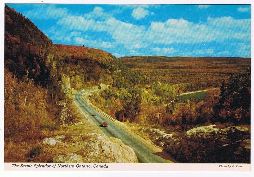 Ontario Postcard Scenic Splendor of Northern Ontario Lake Superior Circle Route