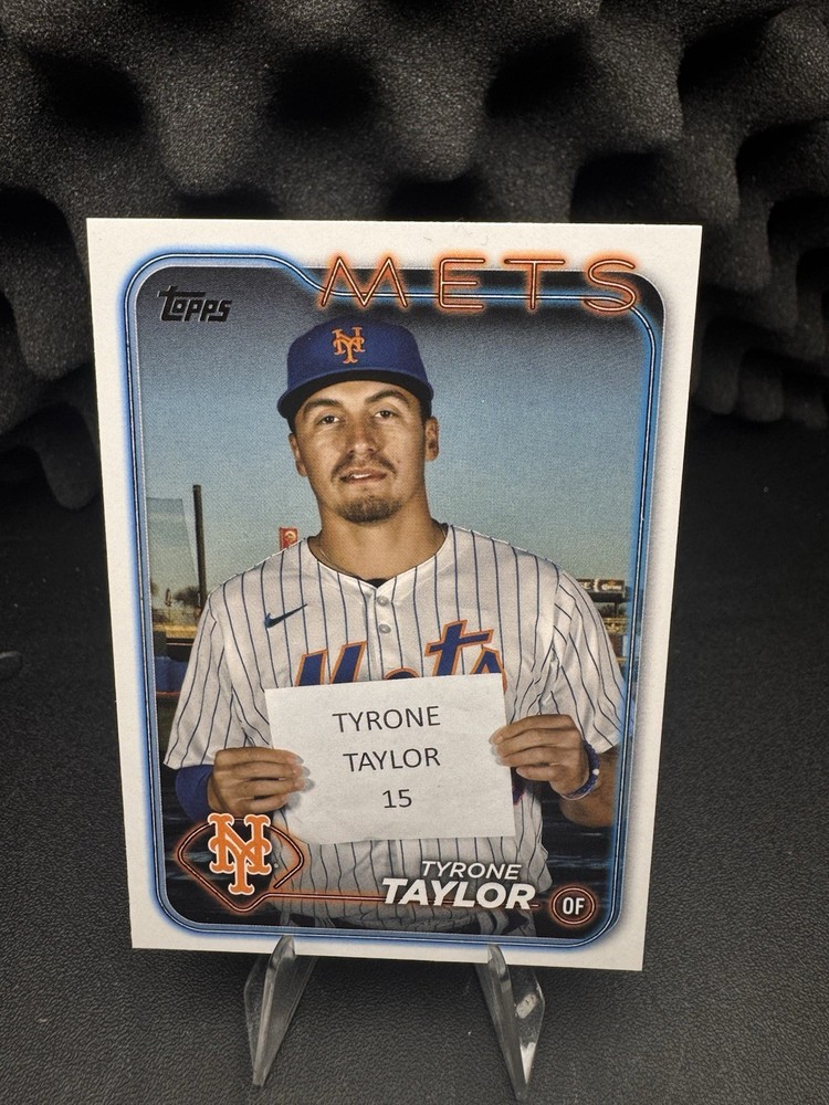 2024 Topps Series 2 Tyrone Taylor #455 Golden Mirror SP Variation