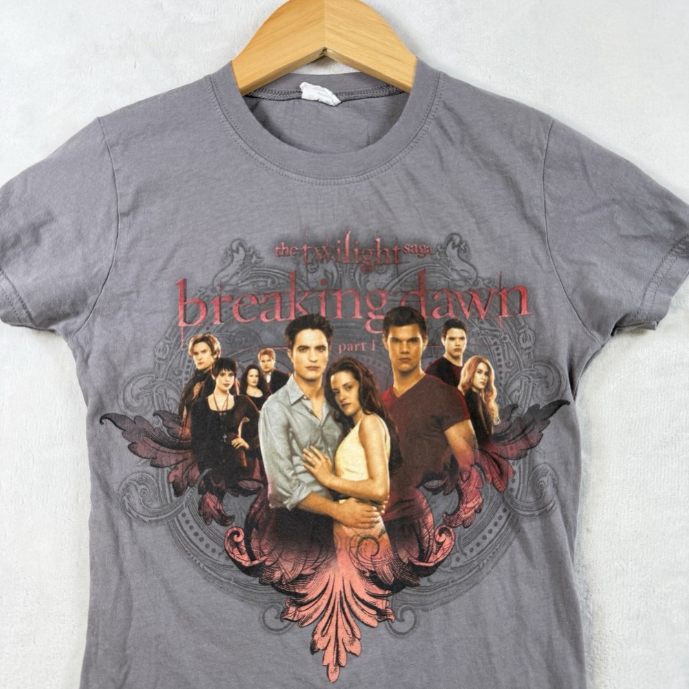 Vintage Twilight Movie Promo Breaking Dawn Part 1 T-Shirt Women’s Size XS