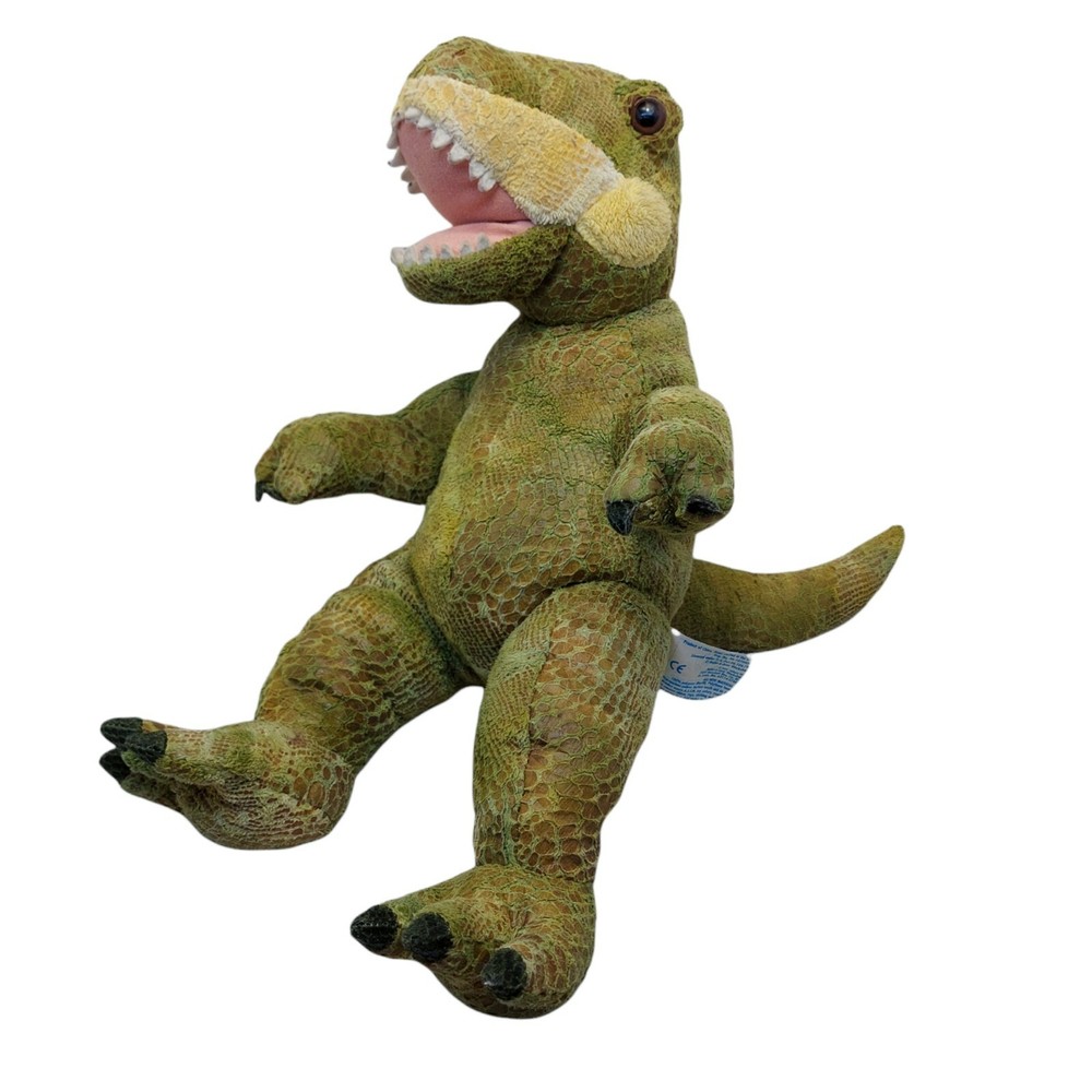 Build a Bear Workshop Green T Rex Dinosaur Plush 18