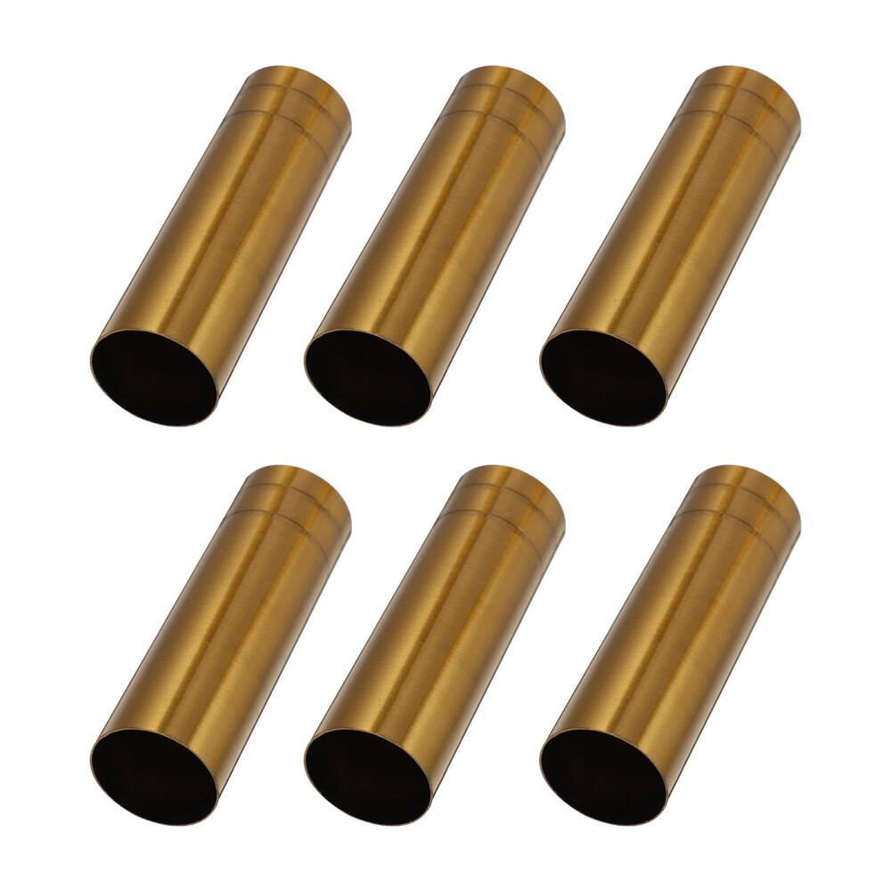 6 Pcs Antique Brass Chandelier Sleeve Candle Sleeves Candelabra Covers