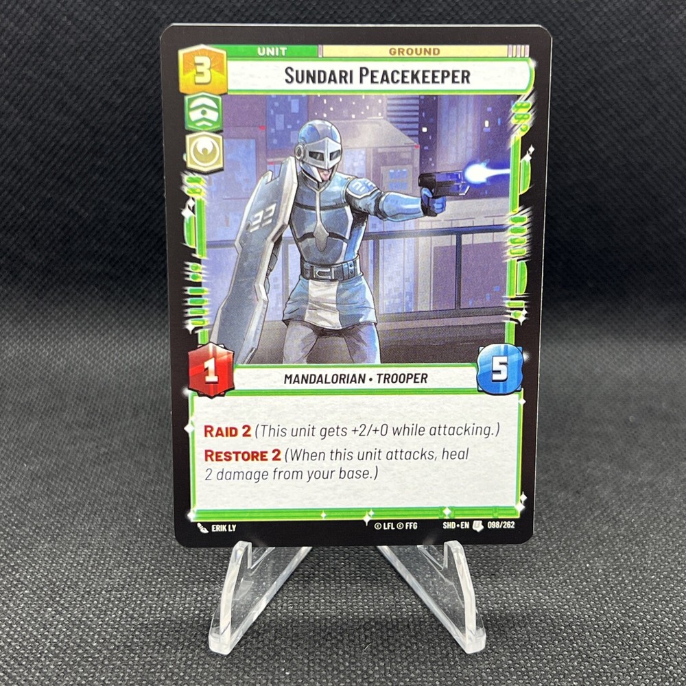 Star Wars: Unlimited Sundari Peacekeeper - Shadows of the Galaxy
