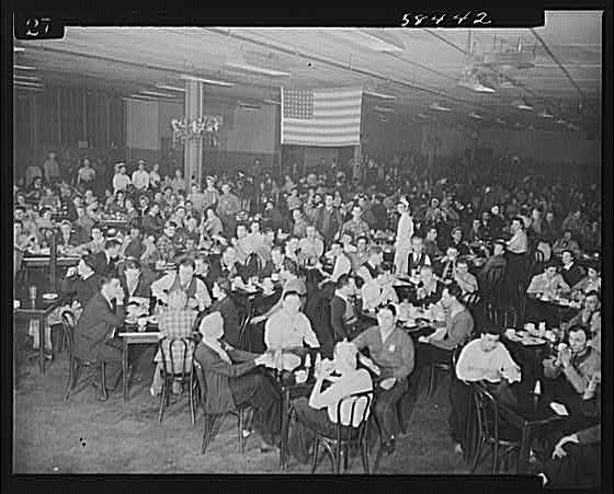 Linden New Jersey 1940s General Motors Eastern Aircraft Division Banquet