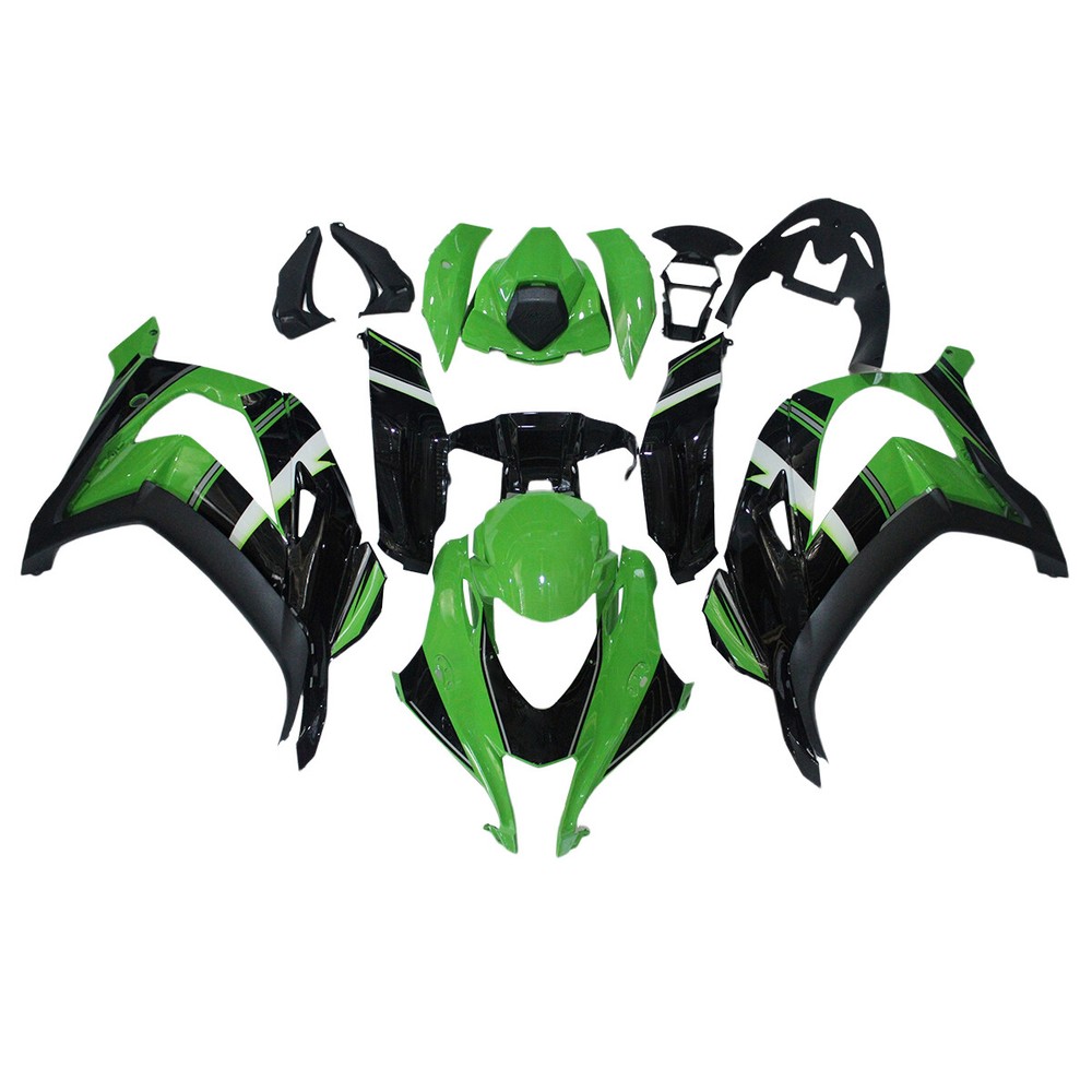 Black Green Fairings For Kawasaki Ninja ZX10R 2016-2018 2019 2020 ABS Bodywork