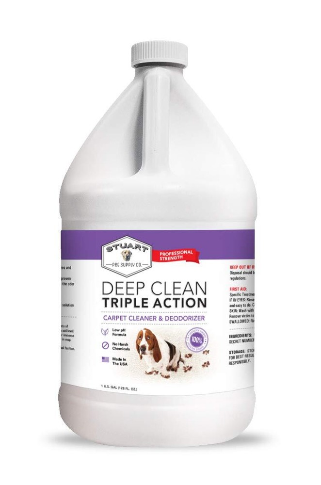 Stuart Pet Supply Professional Strength 3X Deep Clean Carpet Cleaner Gallon