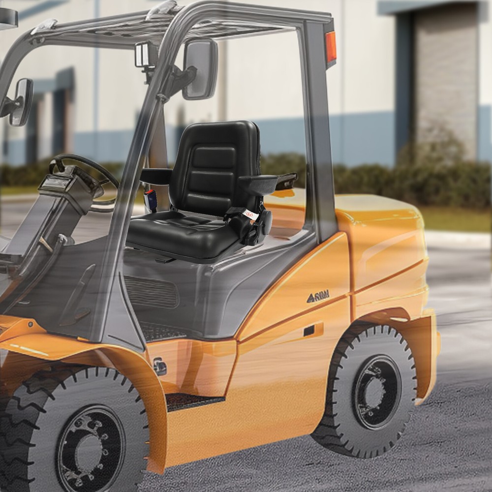 Tractor Seat - Combined Force+automatic Seat Belt+armrest