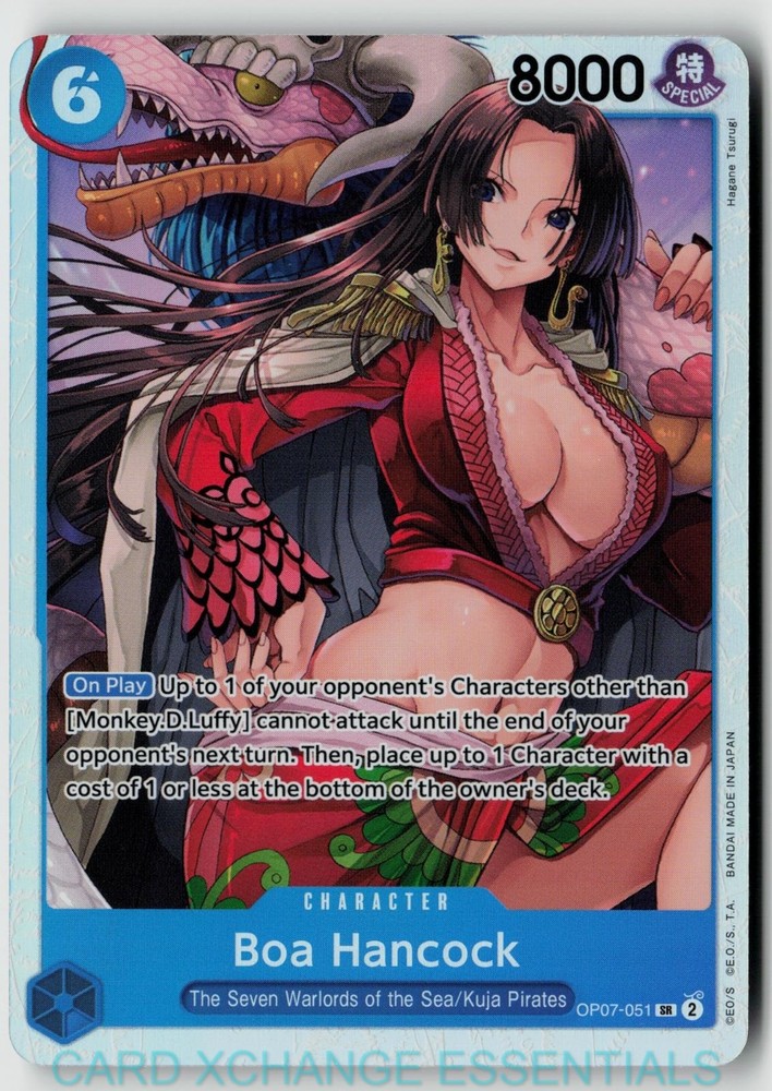 Boa Hancock (051) OP07-051 Super Rare 500 Years in the Future One Piece Foil NM
