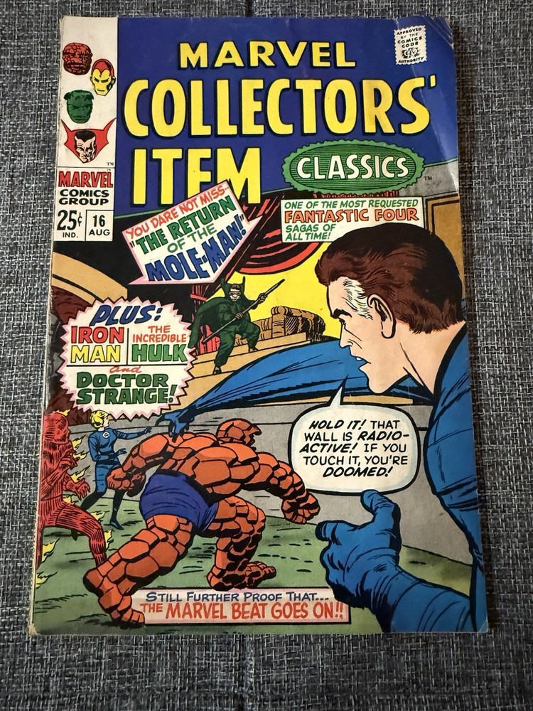 Marvel Collectors' Item Classics #16 (Marvel Comics August 1968)