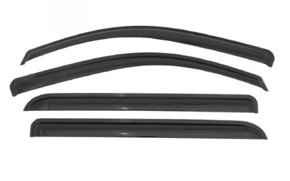 AVS 94675 Set of 4 Smoke Ventvisor Acrylic Window Deflectors for Nissan Murano