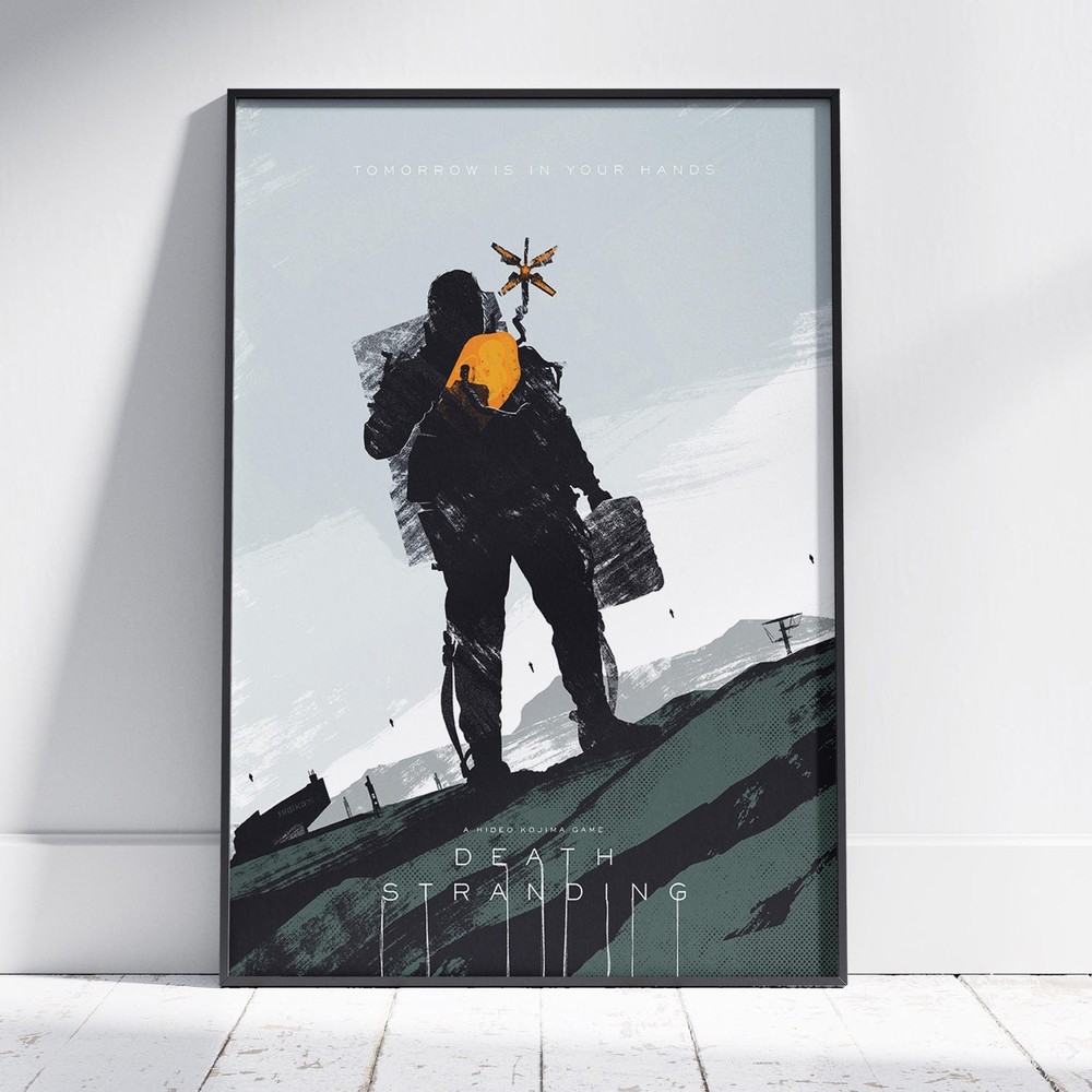 Death Stranding Poster | Higgs Monaghan Video Game Wall Art Print Gamer Gift #4